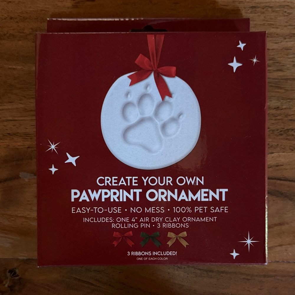 Create Your Own Pawprint Ornament Kit